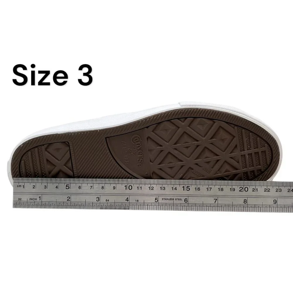 Converse Pro Blaze‎ Youth Boys Girls Slip-on Leather Sneaker Size 3Y Solid White
